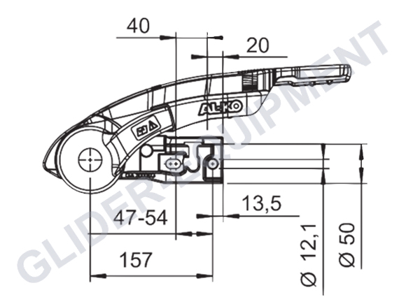 Alko antislingerkoppeling AKS3004 [1225158]